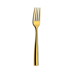 Silhouette Gold PVD Table Fork