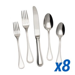 A photo of Le Perle 40 piece Service for 8
