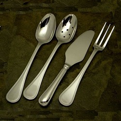 A photo of Le Perle 4pc Hostess Set, Silverplate