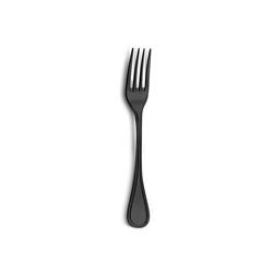 A photo of Le Perle Black PVD Dessert/Salad Fork