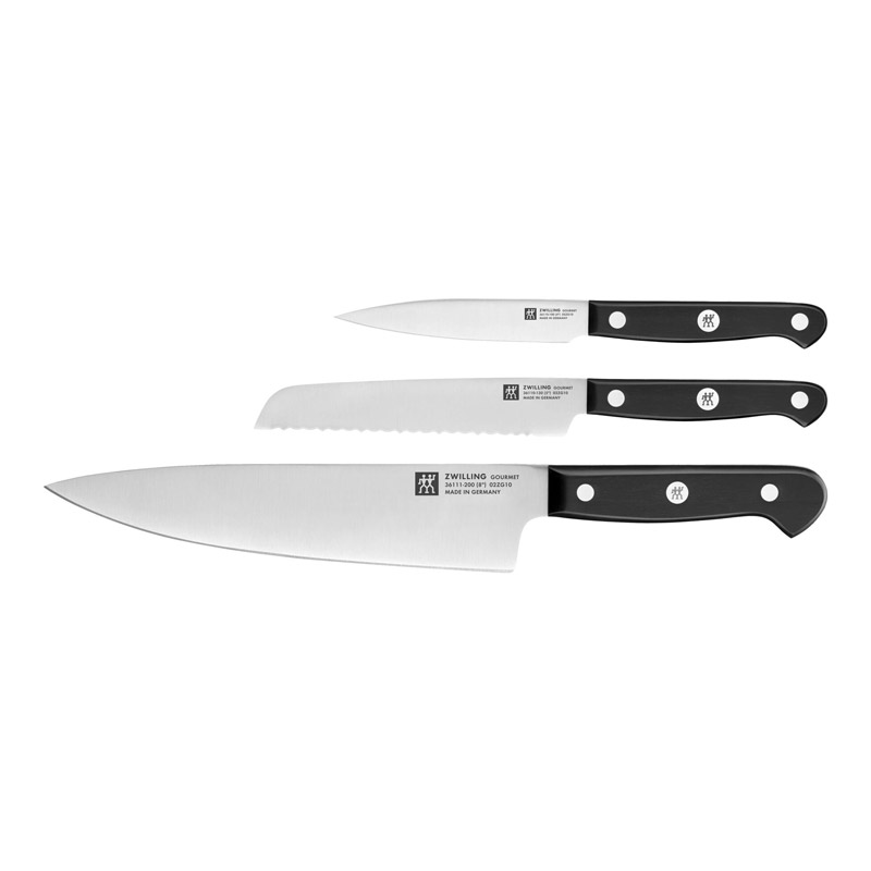 Gourmet 3pc Starter Knife Set