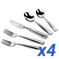 Vintage 1876 20pc Service for 4