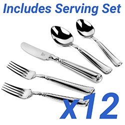 A photo of Vintage 1876 65pc Service for 12