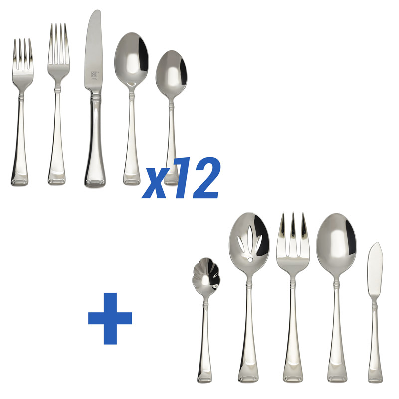 Angelico 65pc Service for 12