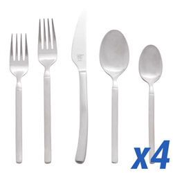 Opus Satin 20 Piece Service for 4