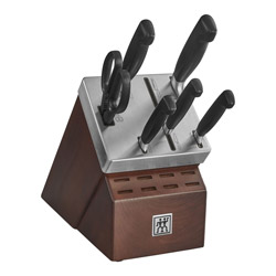 Four Star 7pc Self Sharpening Knife Block Set