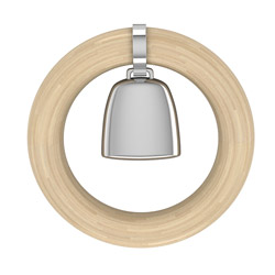 A photo of Round Teething Ring Rattle