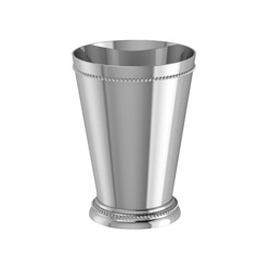 A photo of 9oz Beaded Mint Julep Cup