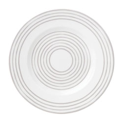 Charlotte Street West Grey Accent Plate