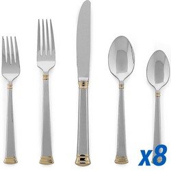 A photo of Eternal Gold 40 piece Service for 8