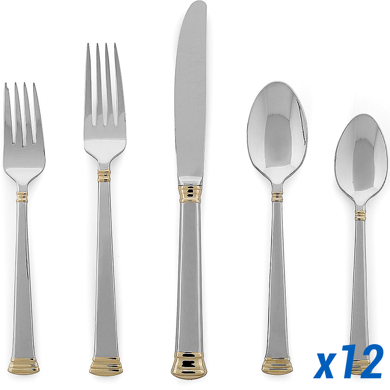 Eternal gold 60 piece Service for 12
