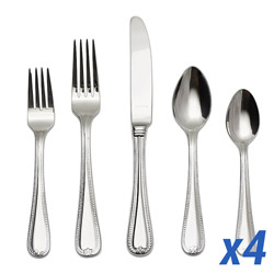 Vintage Jewel 20pc Service for 4