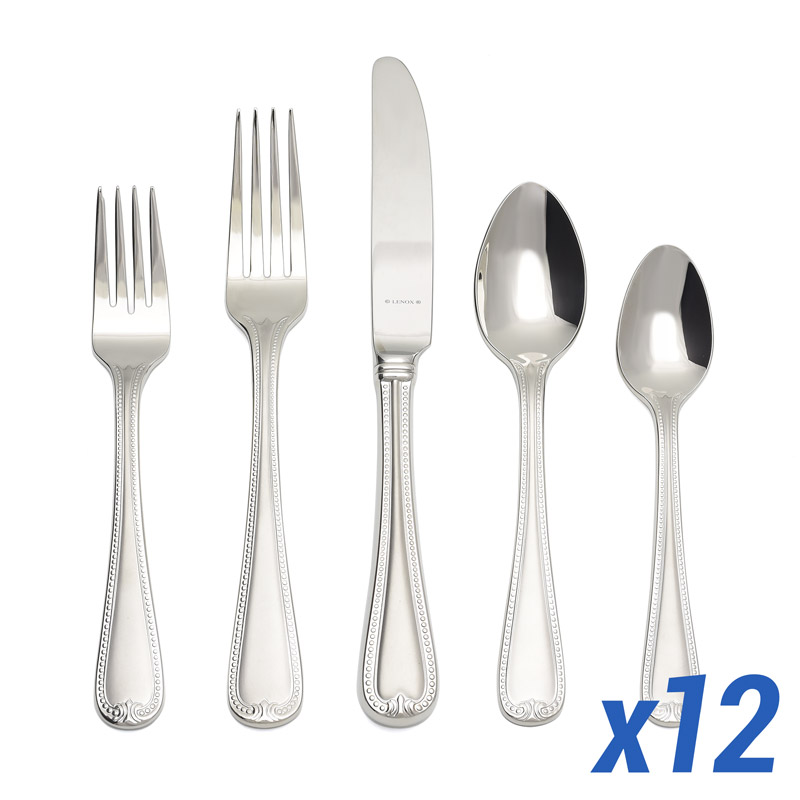 Vintage Jewel Frost 60pc Service for 12