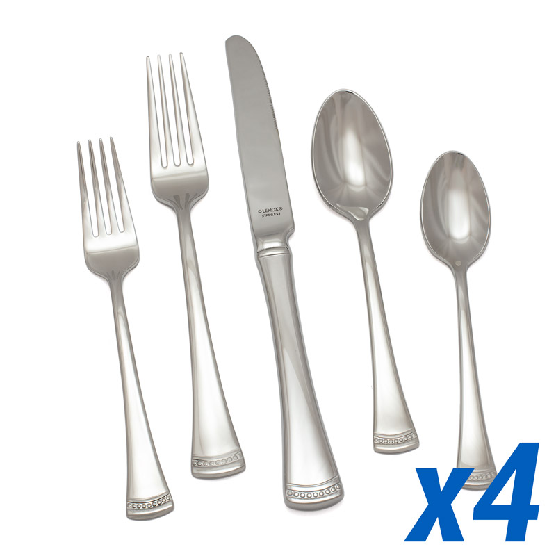 thumbnail image 2 of Lenox 894753 Portola Salad Forks Set Of 4 For Sale Online 2 of 13