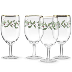 A photo of Holiday Iced Beverage, 14oz, Set of 4