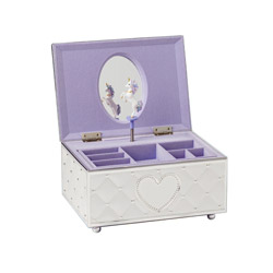 A photo of Childhood Memories Unicorn Jewelry Box