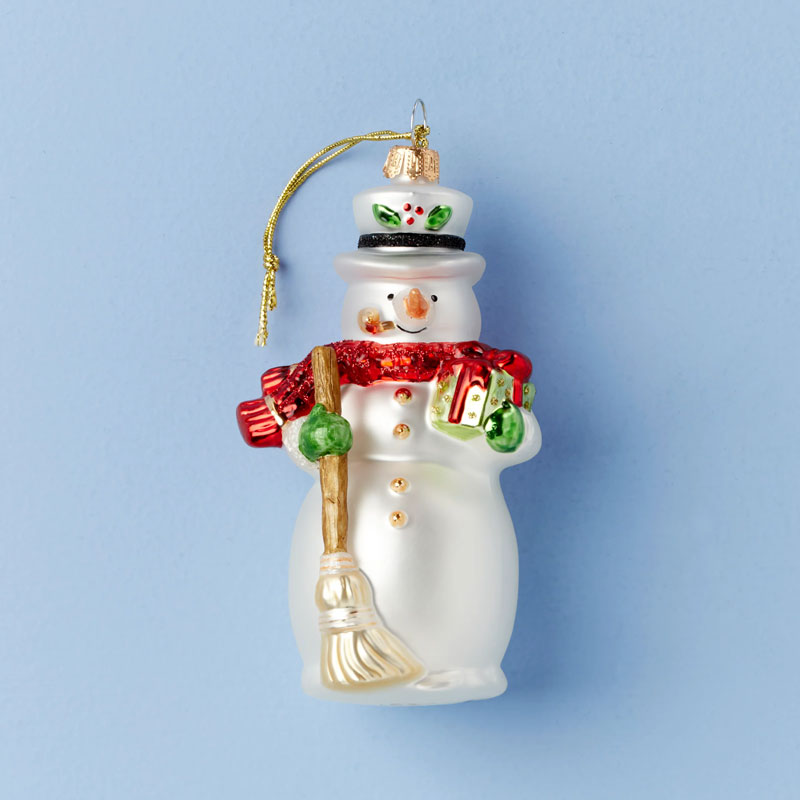 Snowman, Blown Glass
