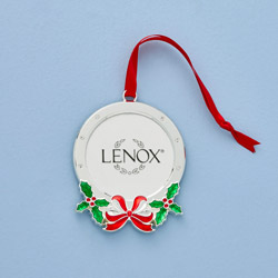 A photo of Holly Frame Charm Ornament