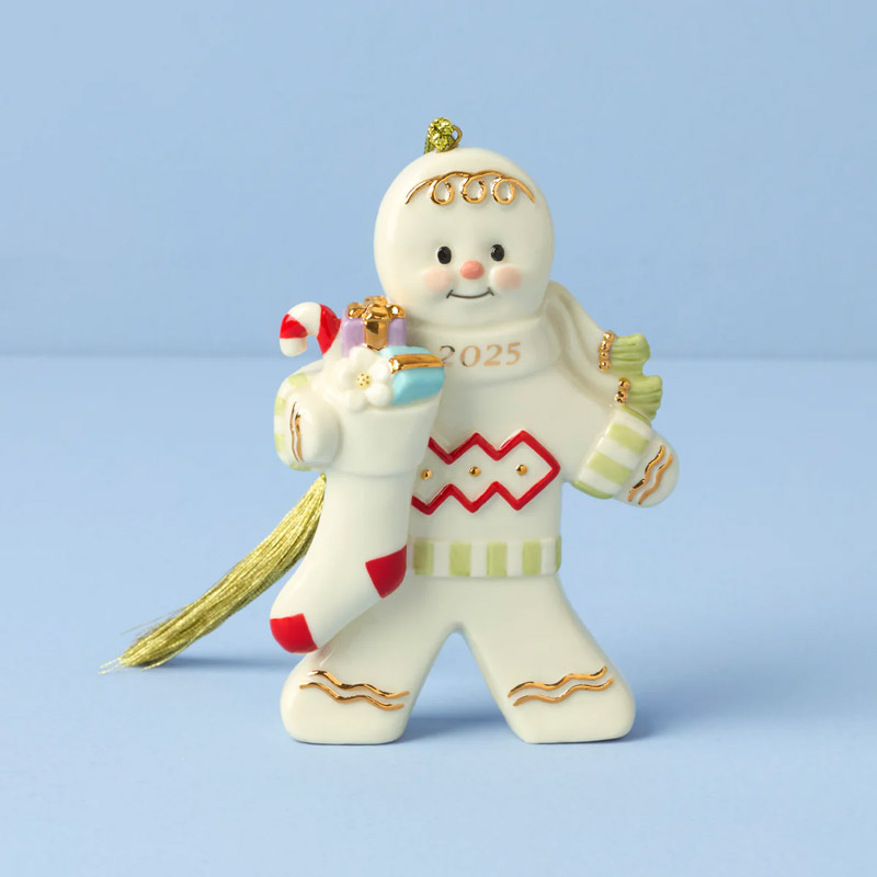 2025 Gingerbread with Stocking