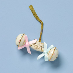 A photo of 2025 Baby's First Christmas, Rattle
