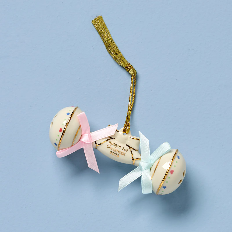 2025 Baby's First Christmas, Rattle