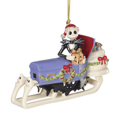 Nightmare Before Christmas Sledding Jack