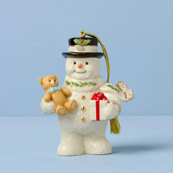 2026 Snowman with Bear