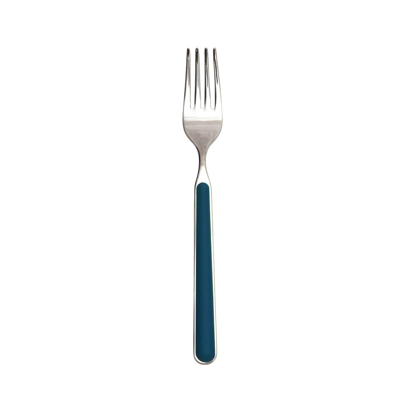 Fantasia Blue Table Fork, 7.75"