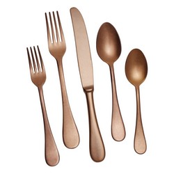 A photo of Michelangelo Vintage Bronzo 5pc Place Setting