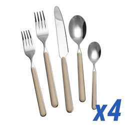 Fantasia Turtle Dove 20pc Service For 4