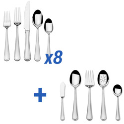 A photo of Virtuoso 45 Piece Service for 8