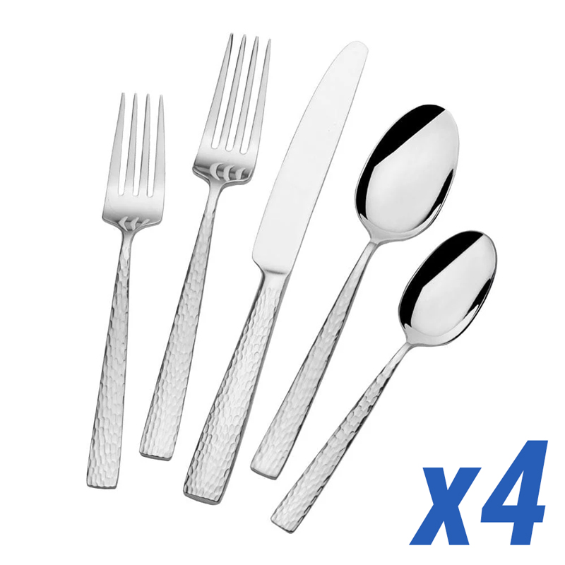 Oliver Gleam 20 Piece Service for 4