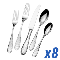 A photo of Lilah 45 Piece Service for 8