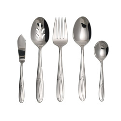 A photo of Cocoa Blossom 5pc Serving Set