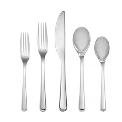 A photo of Aura 5pc Place Setting