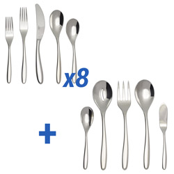 A photo of Bend 45pc Service for 8