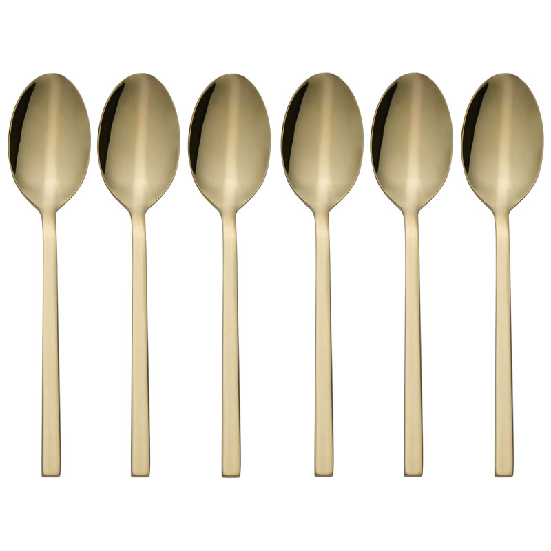 Allay Champagne Teaspoon Set of 6