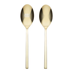 A photo of Allay Champagne 2 Piece Serving Set