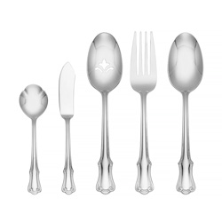 James Street Mirror 5 Piece Serving Set