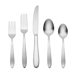 A photo of Mooncrest Satin 5 Piece Place Setting