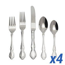 Mandolina 20pc Service for 4