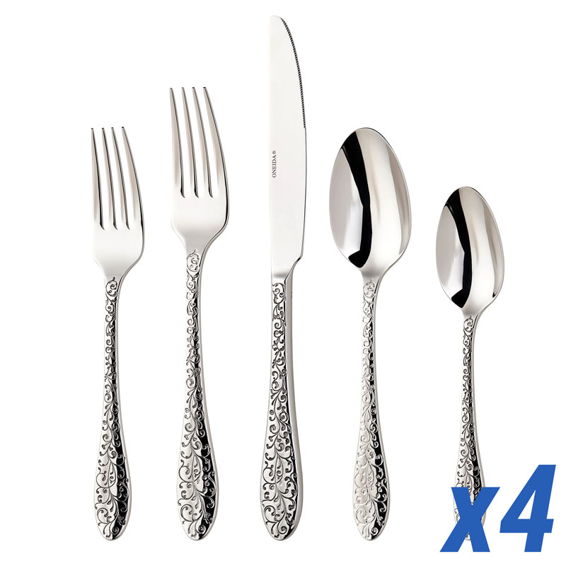 Ivy Flourish 20 Piece Service for 4