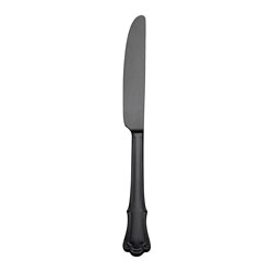 James Street Black Satin Dinner Knife