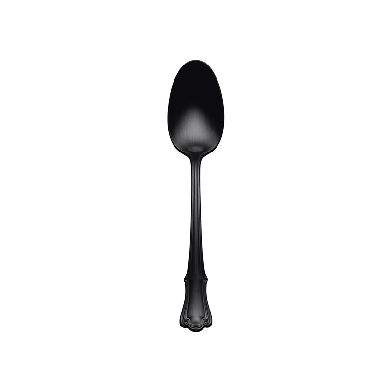 James Street Black Satin Oval Soup Spoon