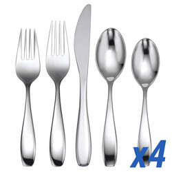 Stafford Mirror 20 Piece Service for 4