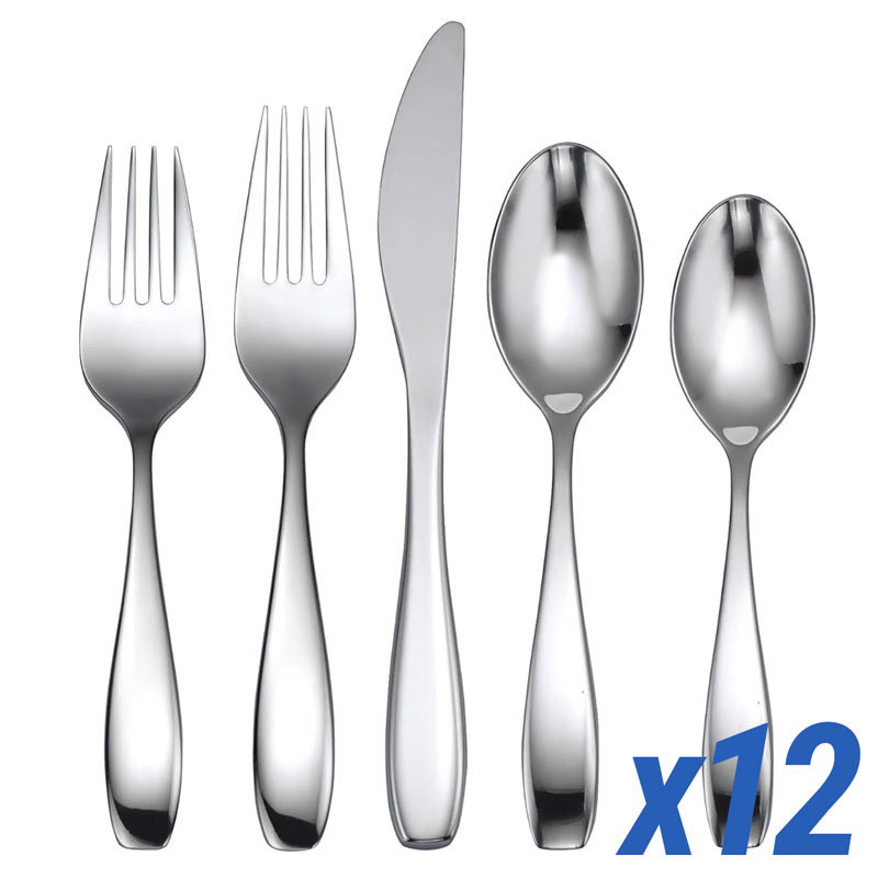 Stafford Mirror 65 Piece Service for 12
