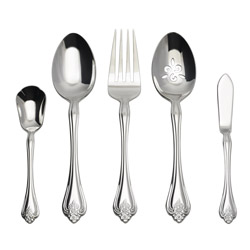 A photo of Boutonniere 5pc Serve Set