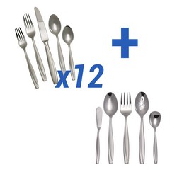 A photo of Cleo 65pc Service for 12