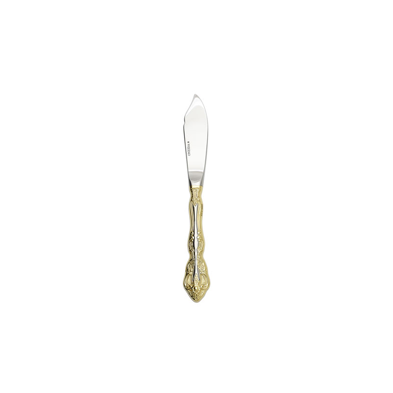 Golden Michelangelo Butter Knife