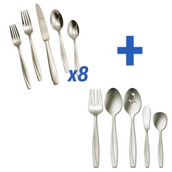 A photo of Camlynn Mirror 45pc Service for 8